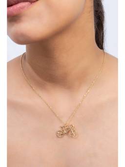MINJI AND CO. - Premium Design Gold Plated Brass Necklace