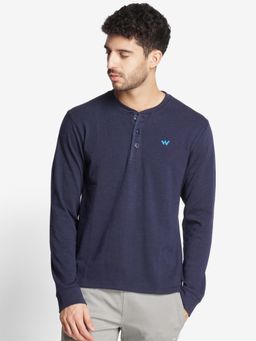 WILDCRAFT - Men Navy Blue Sweatshirt