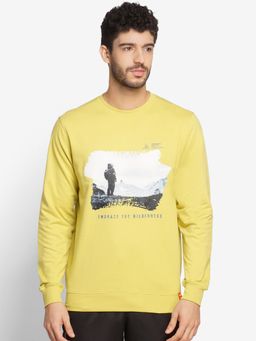 WILDCRAFT - Men Yellow Sweatshirt