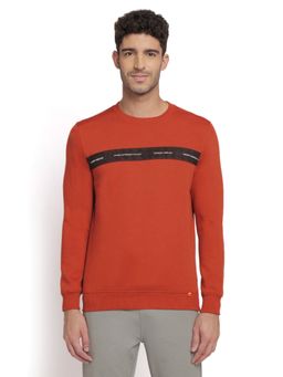 WILDCRAFT - Men Rust Sweatshirt
