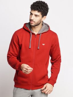 WILDCRAFT - Men Maroon Sweatshirt