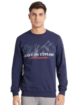 WILDCRAFT - Men Navy Blue Sweatshirt