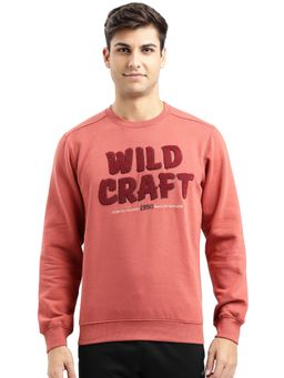 WILDCRAFT - Men Rust Sweatshirt