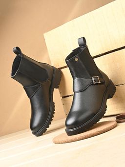 EL PASO - Black Women Casual Boots