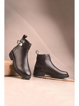 EL PASO - Brown Women Casual Boots