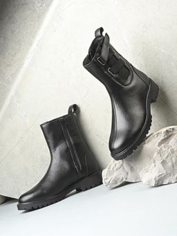 EL PASO - Black Women Casual Boots