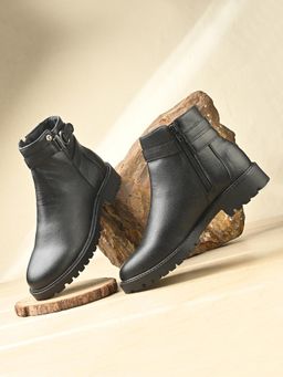 EL PASO - Black Women Casual Boots