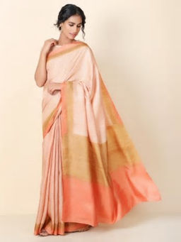 Fabindia - Silk Hand Block Print Sari
