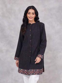 Fabindia - Grey Wool Jacket