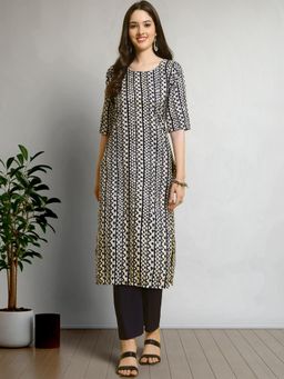 Gahan - Womens Blue Festive & Printed Kurta with Pant
