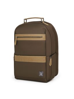 EUME - Unisex Alpha 27L Nylon Up To 15 Inch Laptop Backpack -Brown