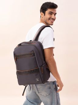 EUME - Unisex Alpha 27L Nylon Up To 15 Inch Laptop Backpack -Grey