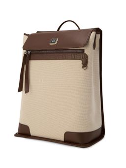 EUME - Unisex Kyros 21L Canvas Up To 15 Inch Laptop Backpack -White