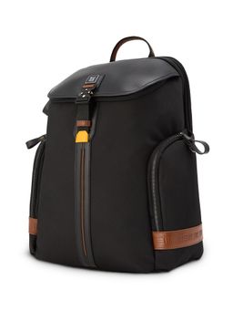 EUME - Unisex Zorain 27L Nylon Up To 15 Inch Laptop Backpack -Black