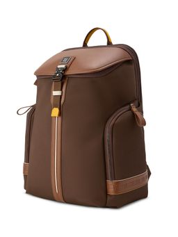 EUME - Unisex Zorain 27L Nylon Up To 15 Inch Laptop Backpack -Brown
