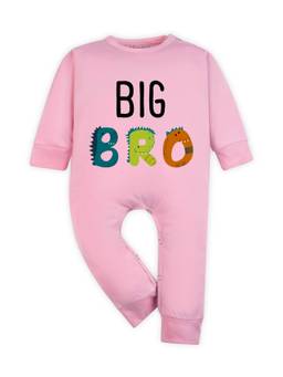 Arvesa - Pink Big Brother Printed Romper
