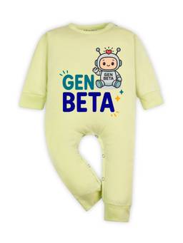 Arvesa - Yellow Gen Beta Printed Romper