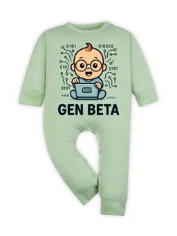 Arvesa - Green Gen Beta Printed Romper
