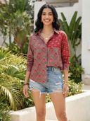 Red color option, Currently selected