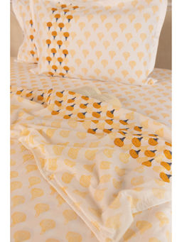 ADYA - Honey Marigold Cotton Dohar