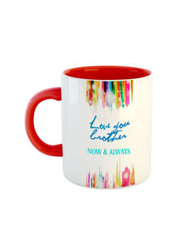 ARTBUG - Red Love U Brother Now & Always Coffee Mug