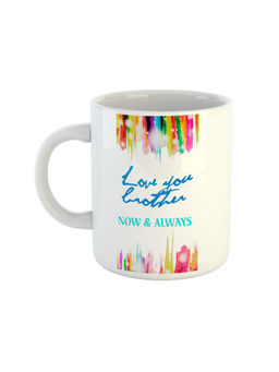 ARTBUG - White Love U Brother Now & Always Coffee Mug