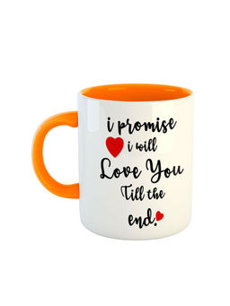 ARTBUG - Orange I Promise I Love You Coffee Mug Gift