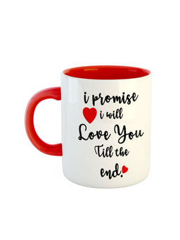 ARTBUG - Red I Promise I Love You Coffee Mug Gift