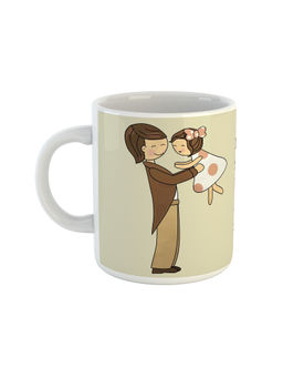 ARTBUG - White Daddy I May Find My Prince But You Will Always Be My King Coffee Mug
