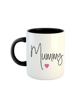 ARTBUG - Black Best Mummy Printed Ceramic Coffee Mug Best Gift For Mothers Day