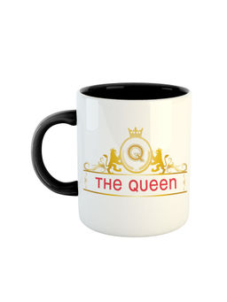ARTBUG - Black The Queen Printed Coffee Mug