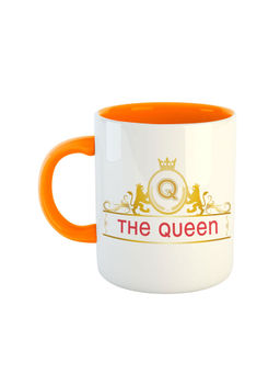 ARTBUG - Orange The Queen Printed Coffee Mug