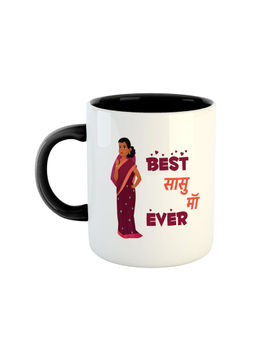 ARTBUG - Black Best Sasu Maa Ever Printed Ceramic Coffee Mug
