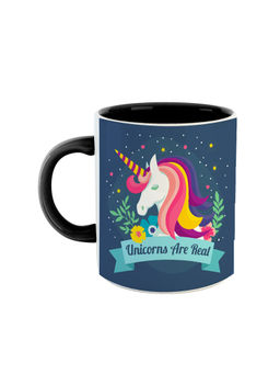 ARTBUG - Black Unicorns Are Real Printed Coffee Mug