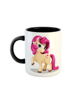 ARTBUG - Black Unicorn Lover Printed Coffee Mug