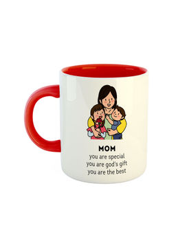 ARTBUG - Red Mom You Are Special Ceramic Coffee Mug