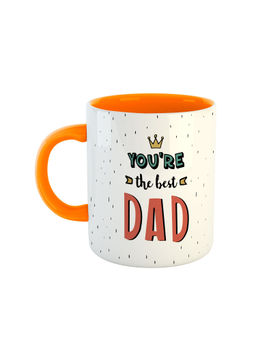 ARTBUG - Orange You're The Best Dad Printed Ceramic Mug