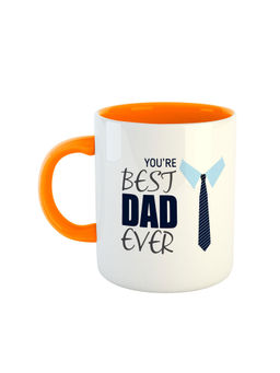 ARTBUG - Orange You're The Best Dad Ever Printed Ceramic Mug