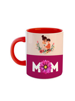 ARTBUG - Red Mom Ceramic Coffee Mug