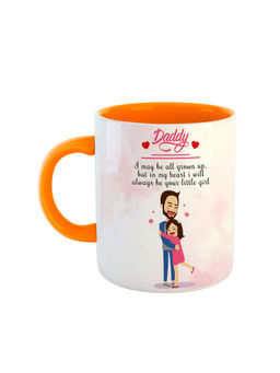 ARTBUG - Orange Daddy I May Be All Grown Up But In My Heart Ceramic Mug