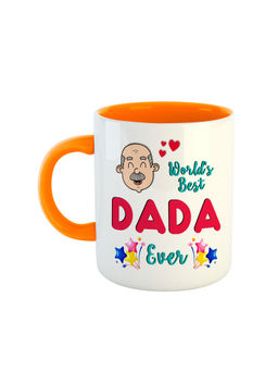 ARTBUG - Orange Wolds Best Dada Ever Printed Ceramic Mug