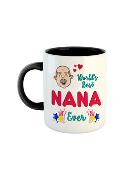 ARTBUG - Black Wolds Best Nana Ever Printed Ceramic Mug