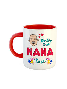 ARTBUG - Red Wolds Best Nana Ever Printed Ceramic Mug