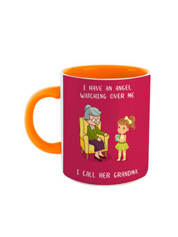 ARTBUG - Orange I Call Her Grandma Printed Ceramic Mug