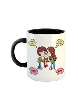 ARTBUG - Black Brother Sister We Love Crazy Fight Ceramic Mug