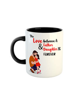 ARTBUG - Black The Love Between A Father And Daughter Is Forever Coffee Mug