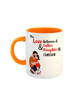 ARTBUG - Orange The Love Between A Father And Daughter Is Forever Coffee Mug