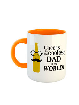 ARTBUG - Orange Cheers To The Coolest Dad In The World Coffee Mug