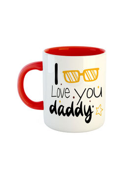 ARTBUG - Red I Love You Daddy Coffee Mug