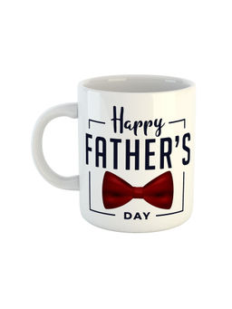 ARTBUG - White Happy Fathers Day Coffee Mug